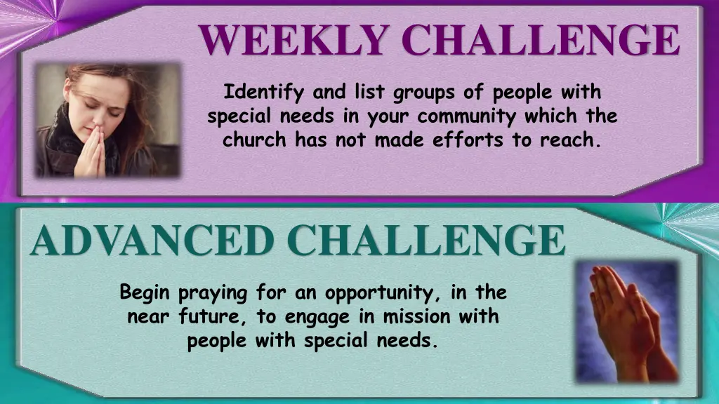 weekly challenge