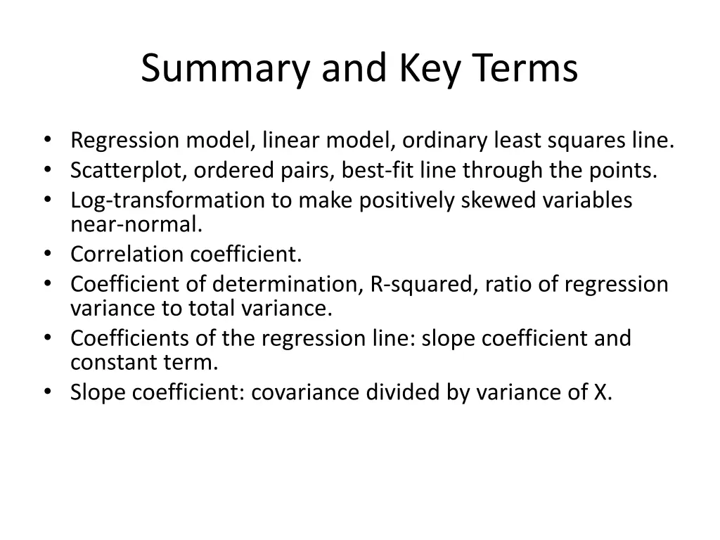 summary and key terms