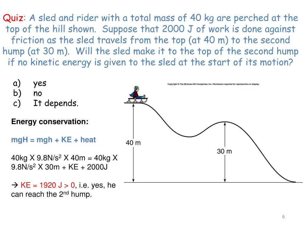 quiz a sled and rider with a total mass