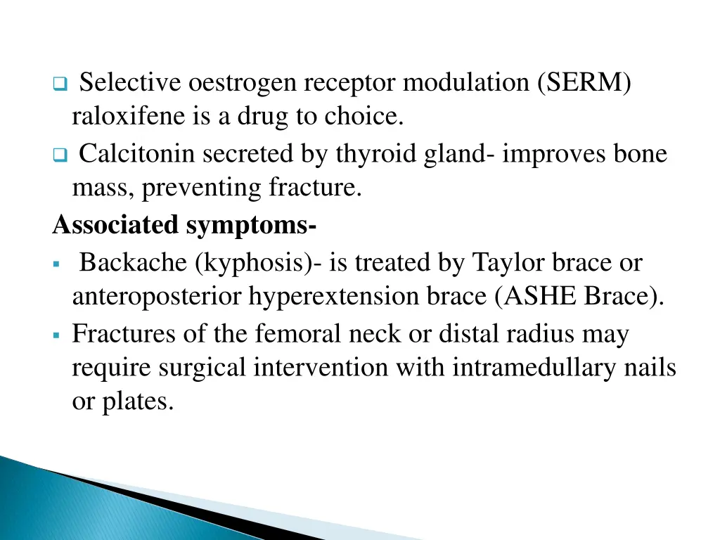 selective oestrogen receptor modulation serm