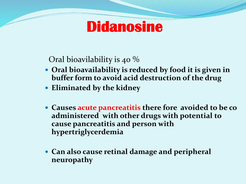 didanosine didanosine