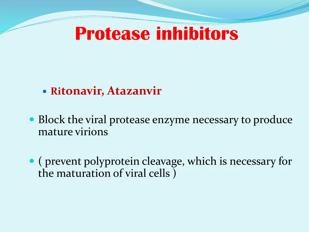 protease inhibitors