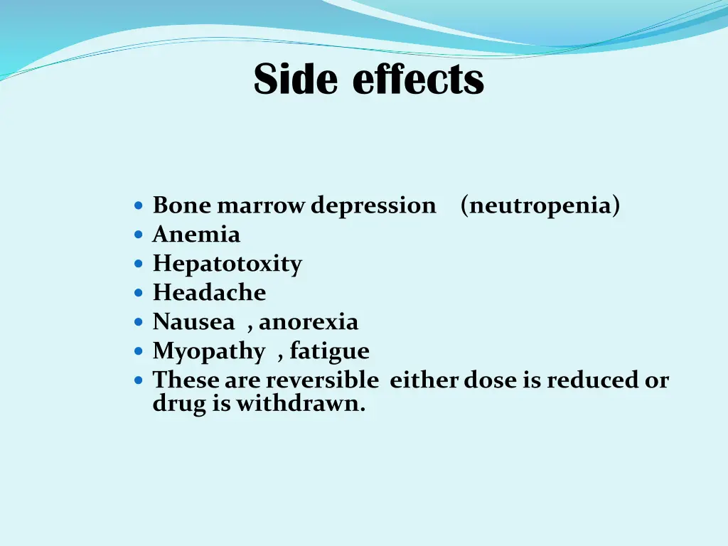 side effects