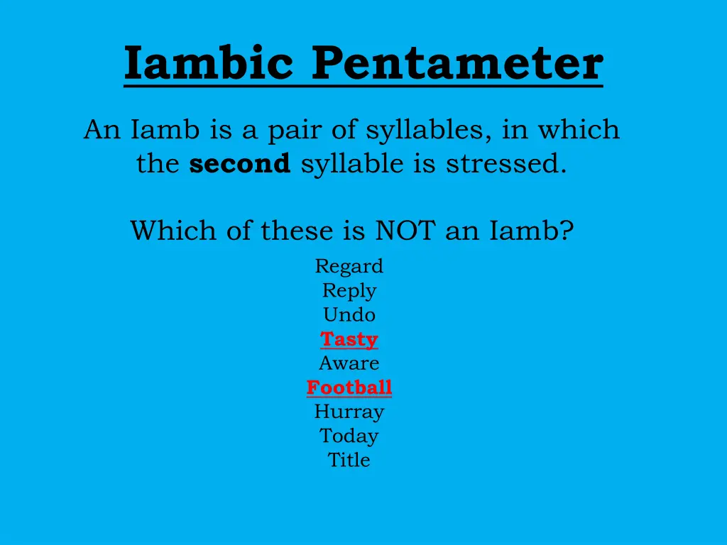 iambic pentameter 3