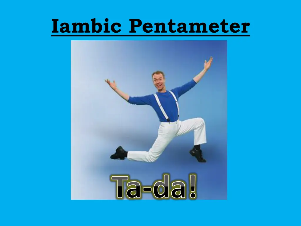 iambic pentameter 5