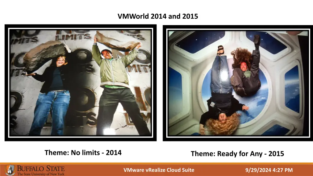 vmworld 2014 and 2015