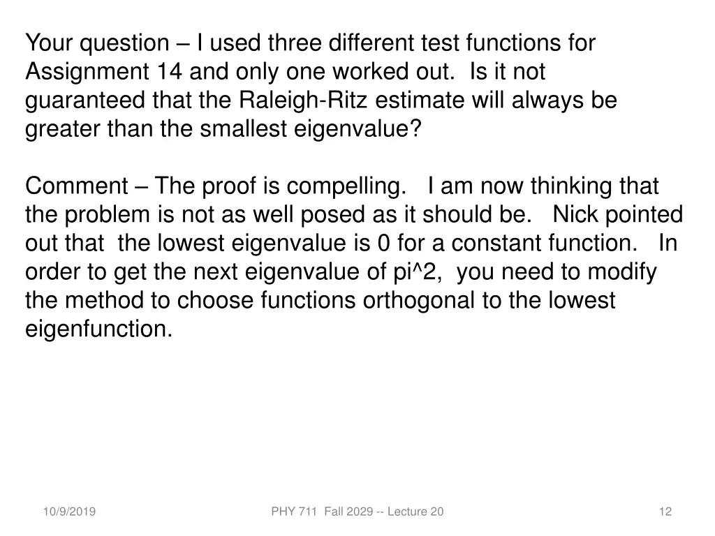 your question i used three different test