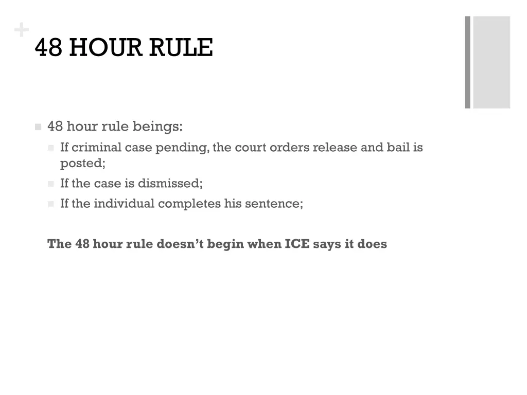 48 hour rule