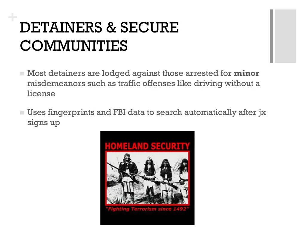 detainers secure communities