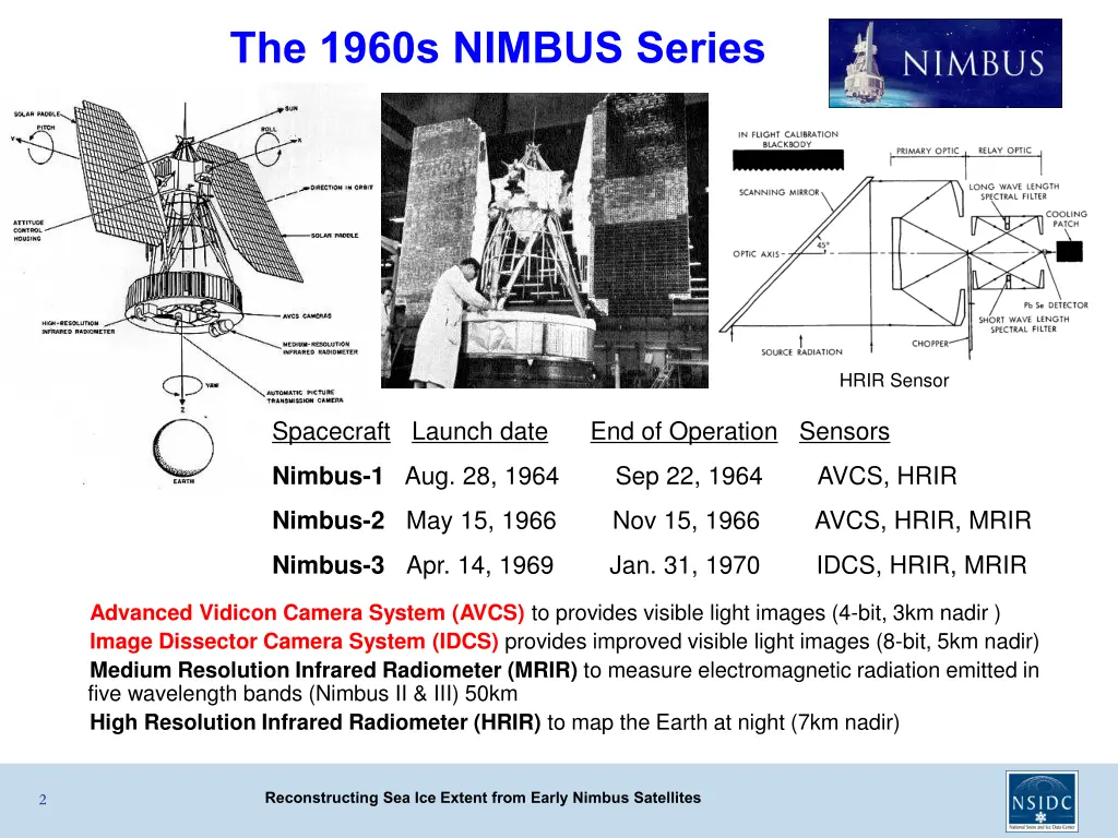 the 1960s nimbus series