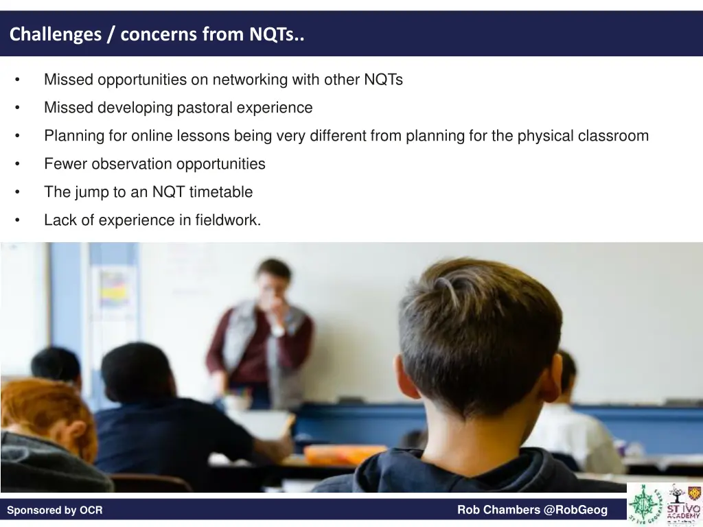 challenges concerns from nqts