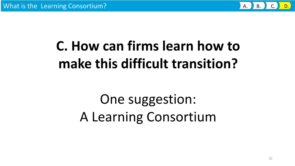 what is the learning consortium 1