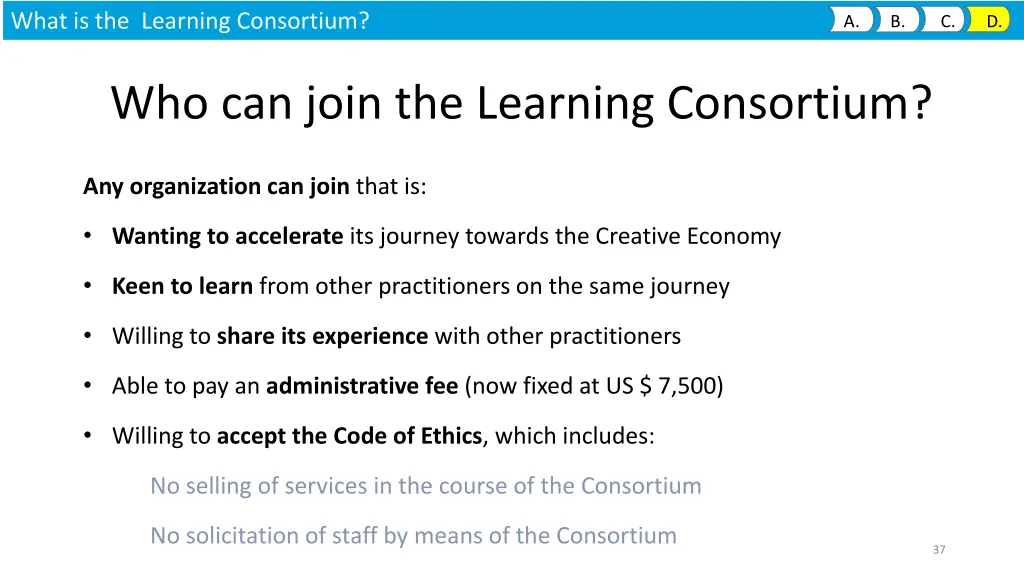 what is the learning consortium 5