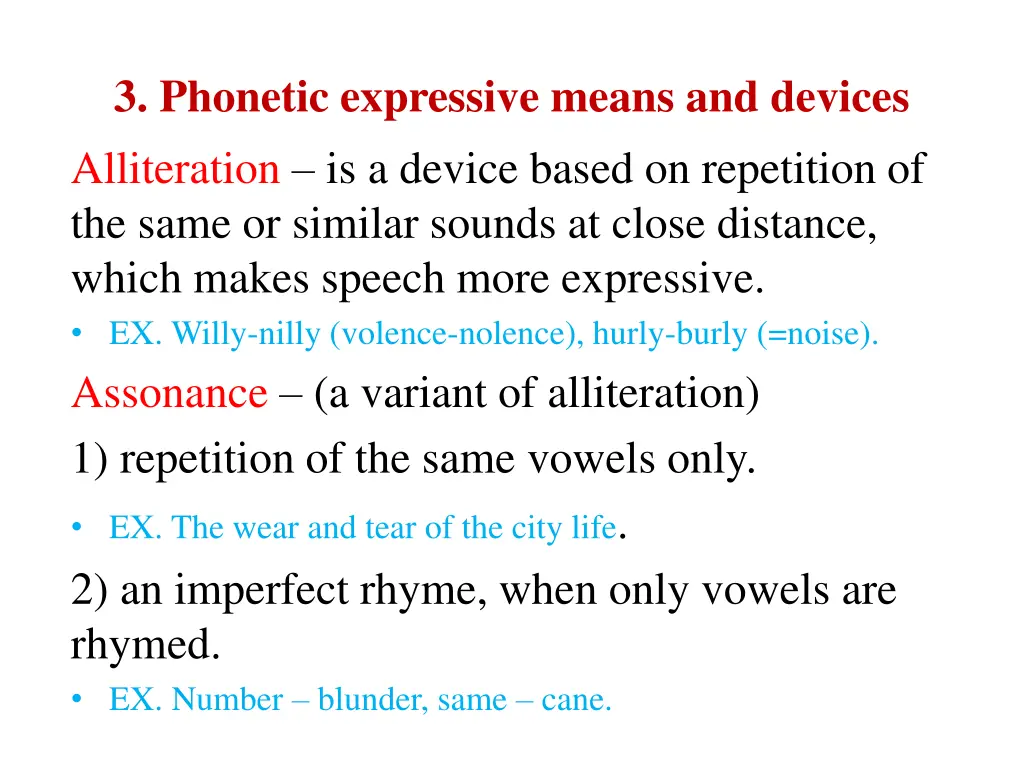 3 phonetic expressive means and devices