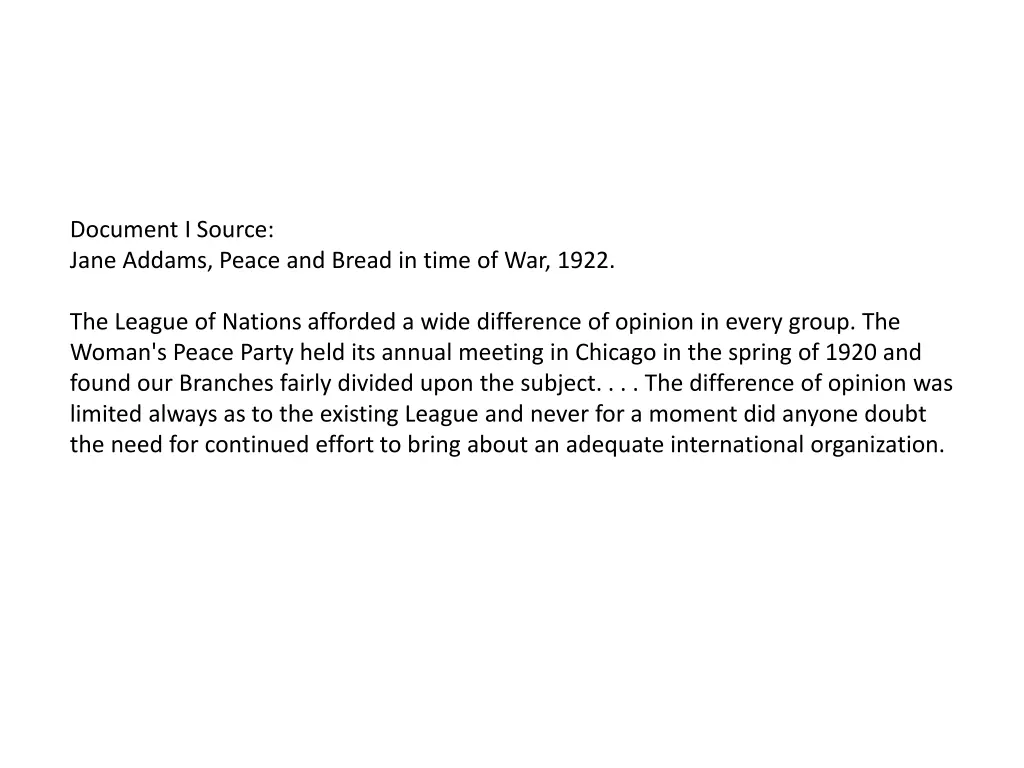 document i source jane addams peace and bread