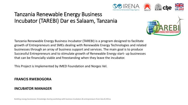 tanzania renewable energy business tanzania