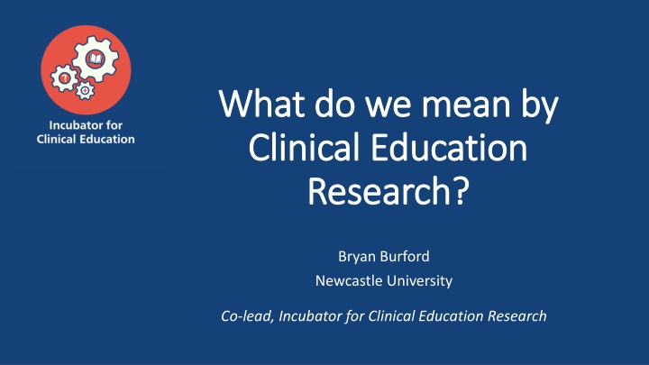 what do we mean by what do we mean by clinical