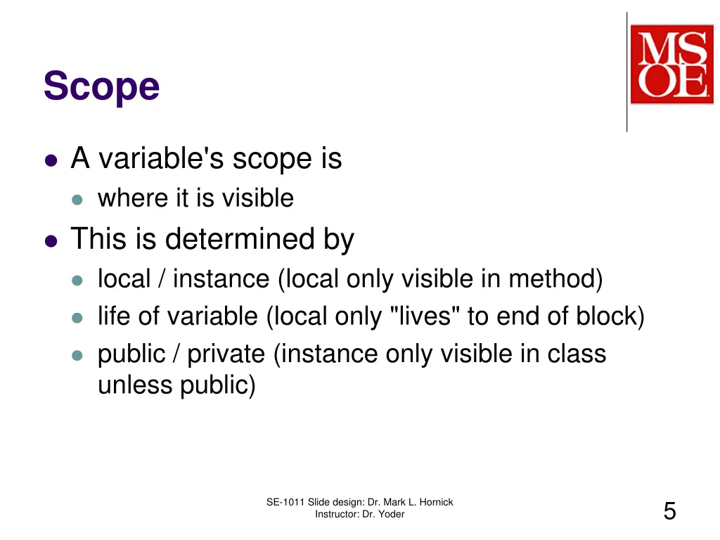 scope