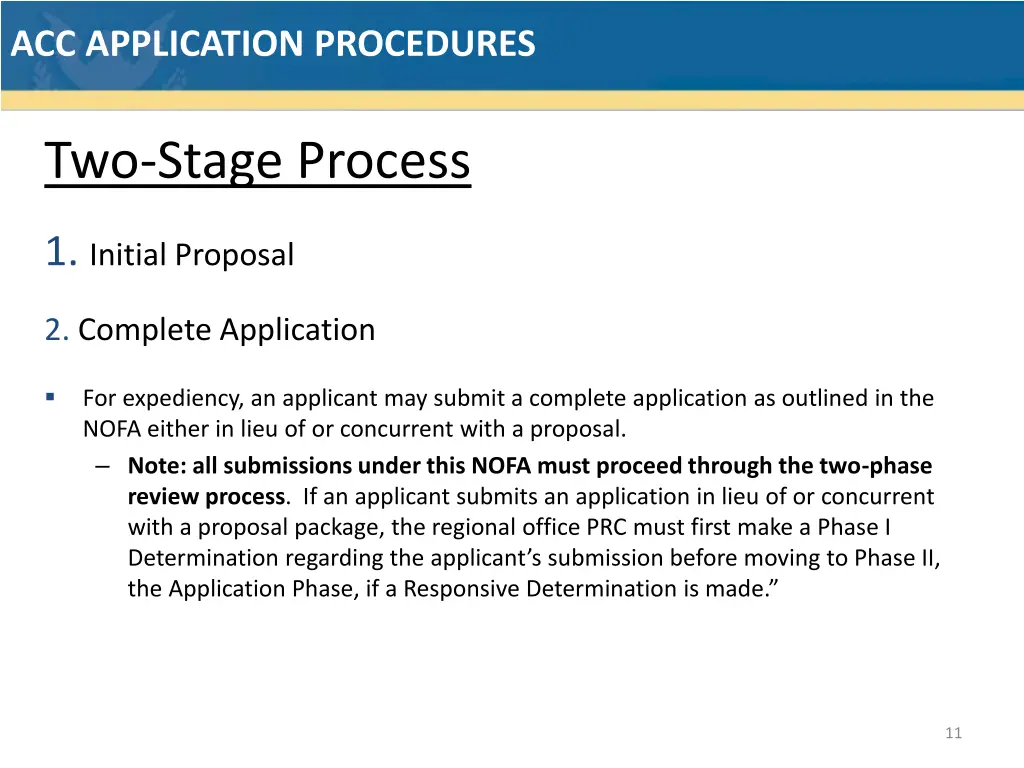 acc application procedures 1