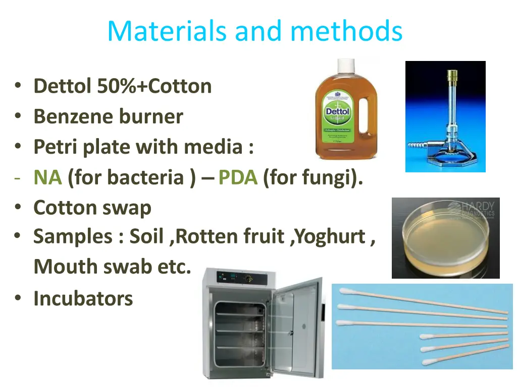 materials and methods