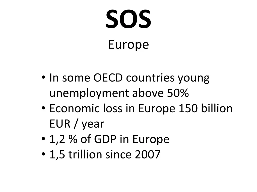 sos europe