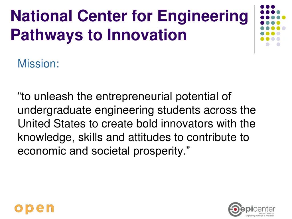 national center for engineering pathways