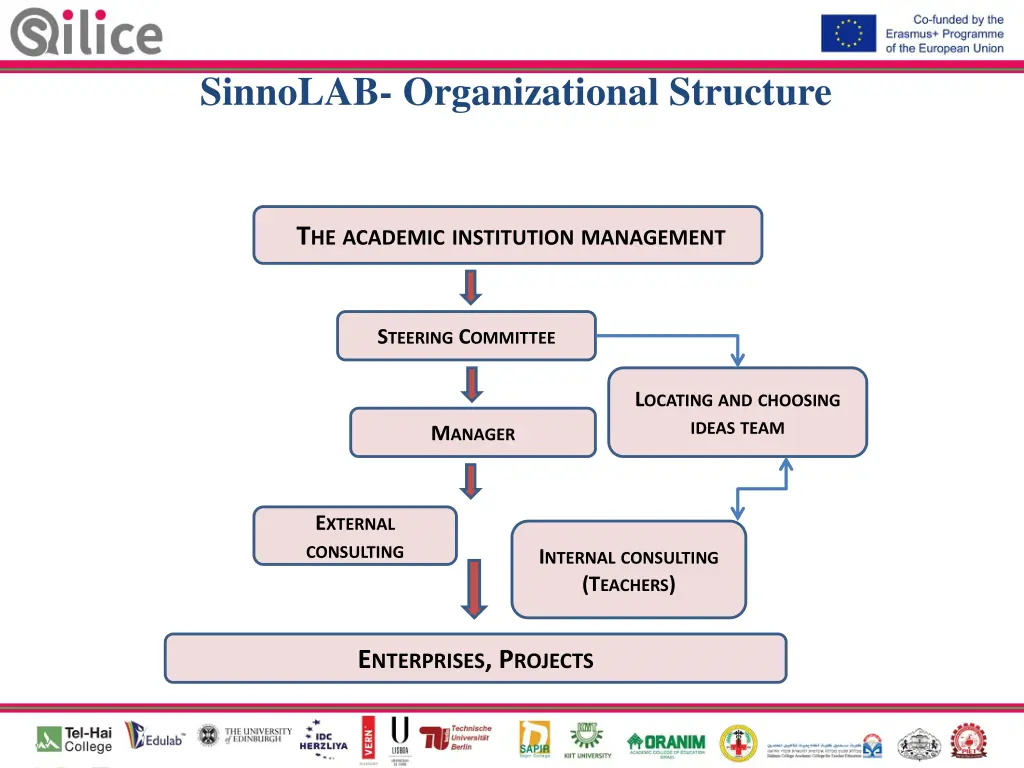 sinnolab organizational structure