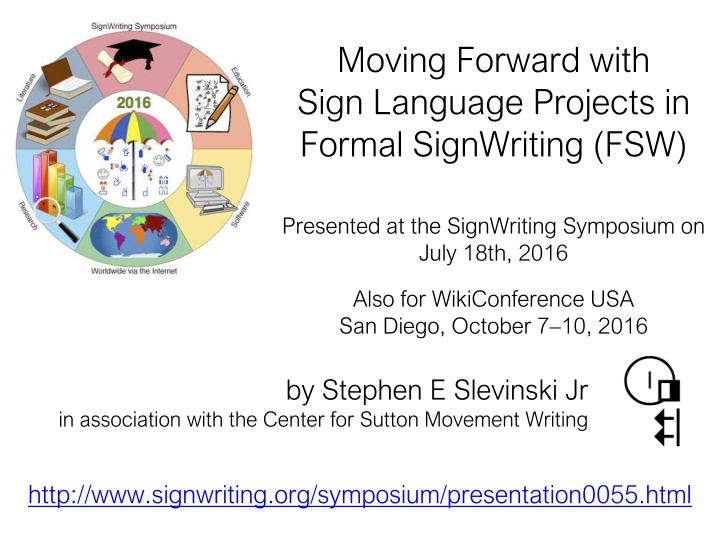 moving forward with sign language projects