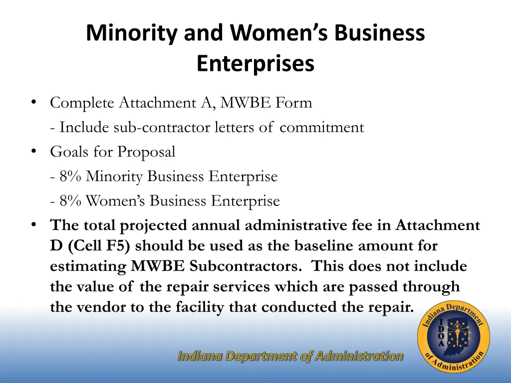 minority and women s business enterprises