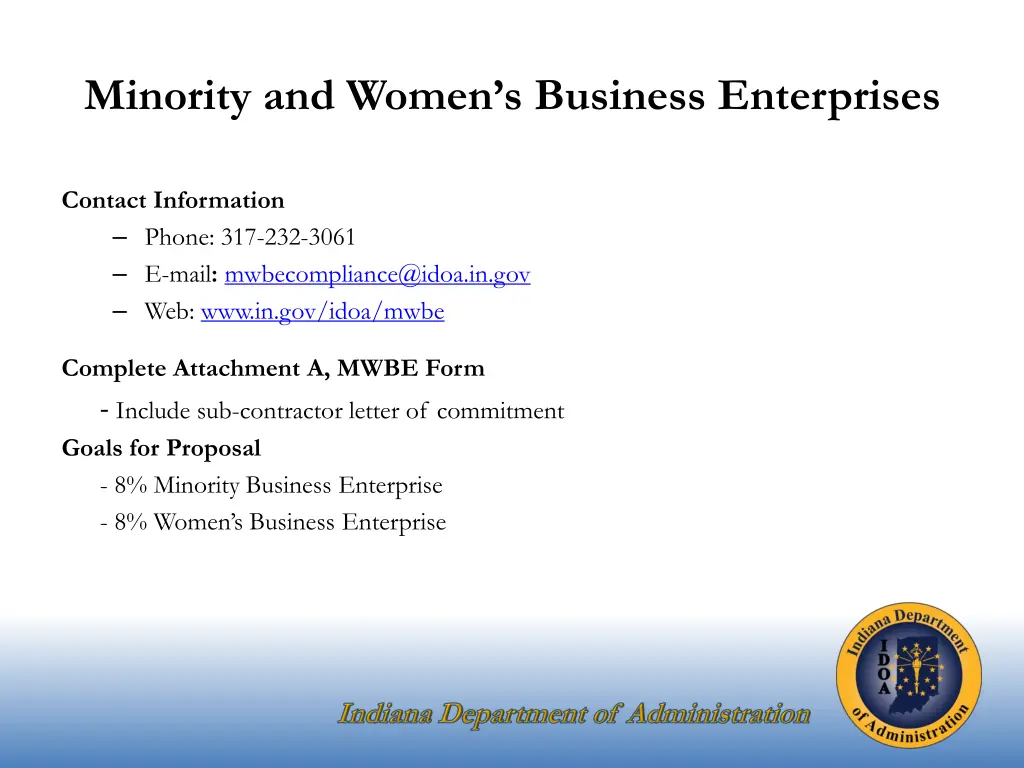 minority and women s business enterprises 1