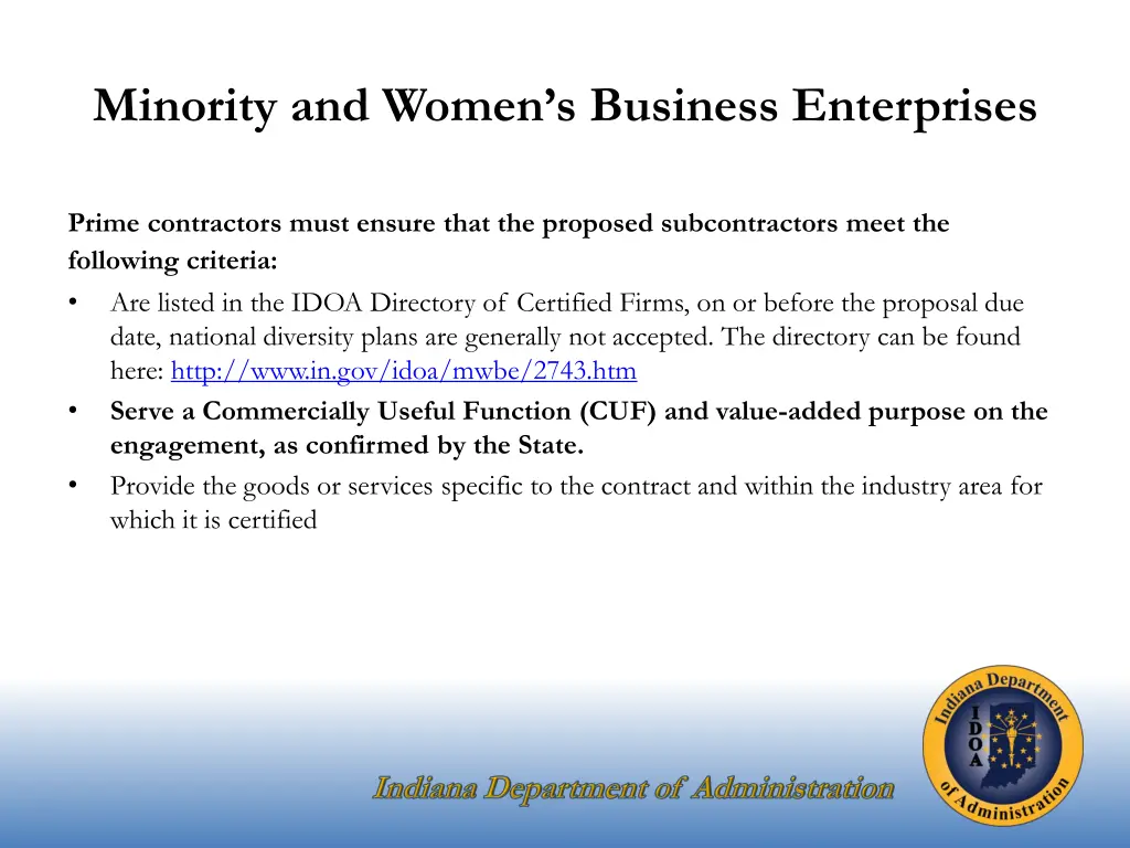 minority and women s business enterprises 2