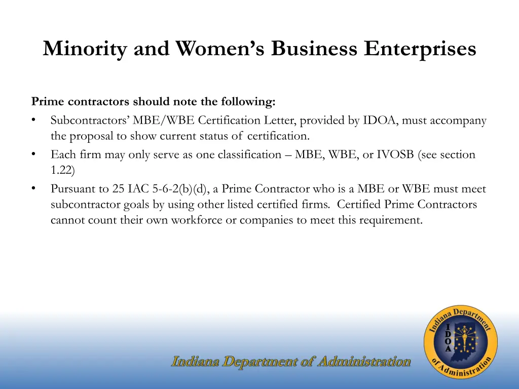 minority and women s business enterprises 3