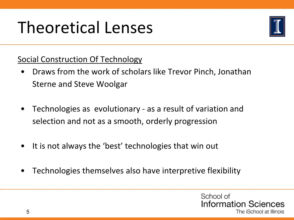 theoretical lenses