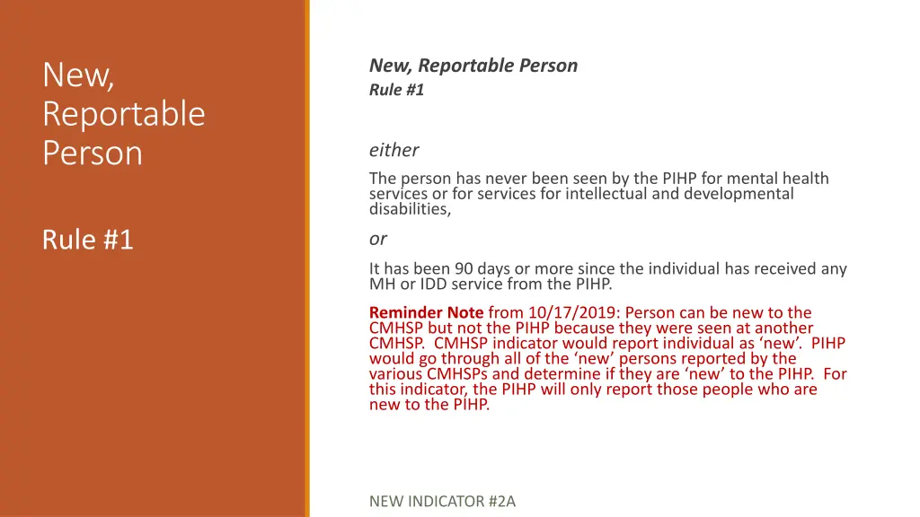 new reportable person rule 1