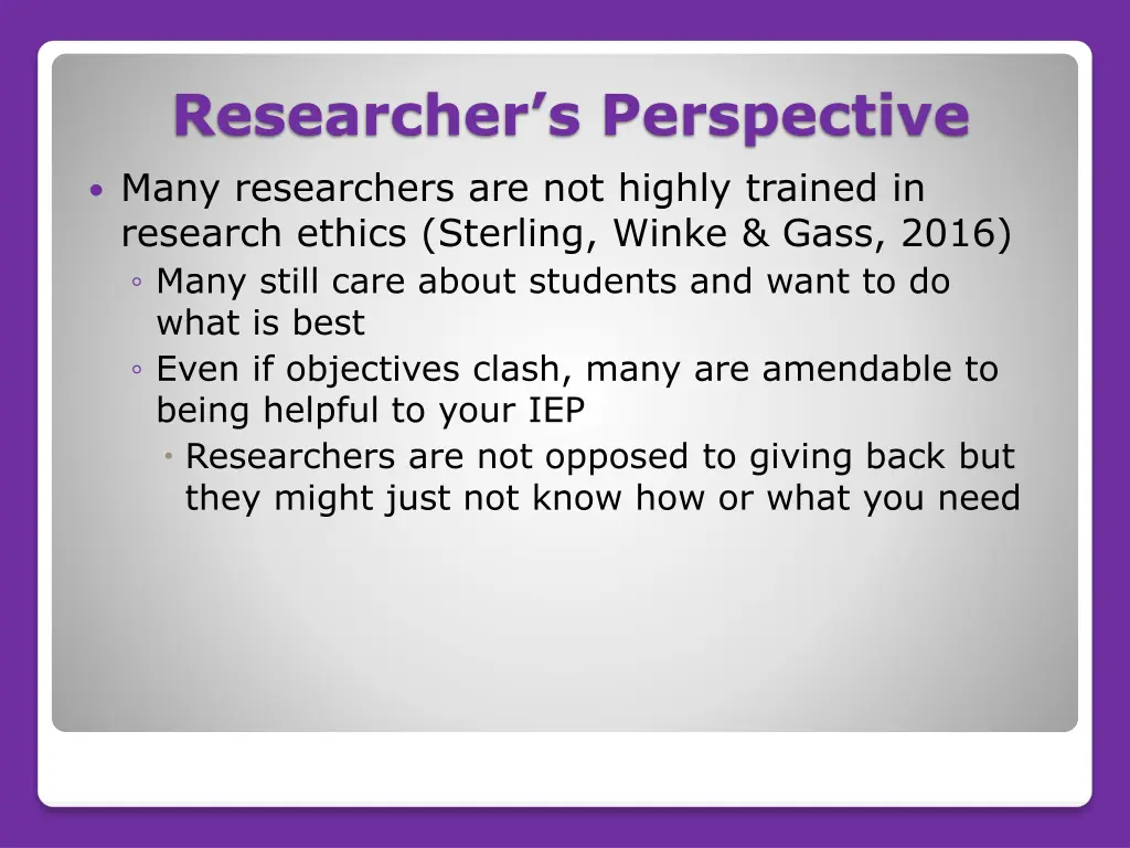 researcher s perspective 1