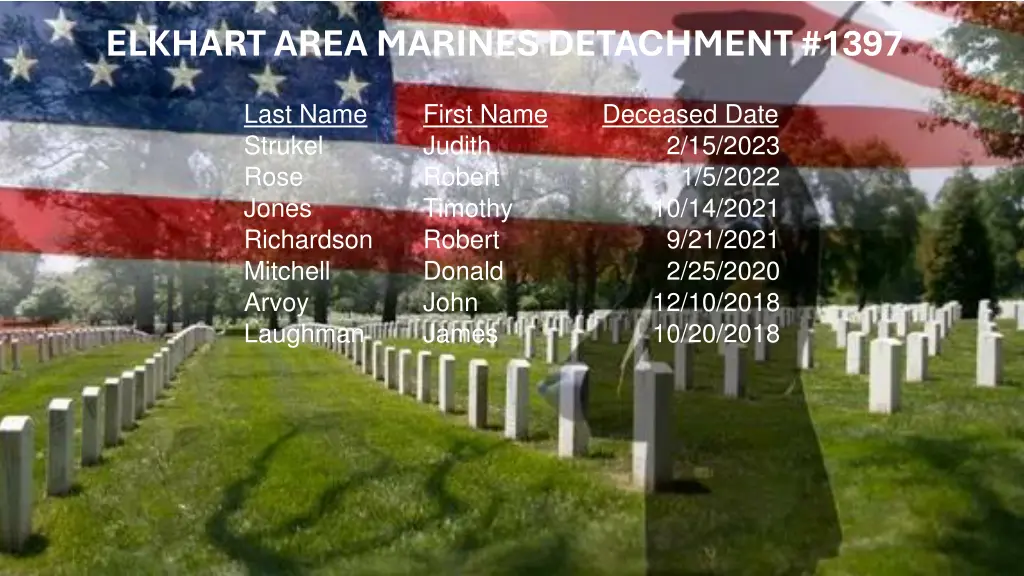 elkhart area marines detachment 1397