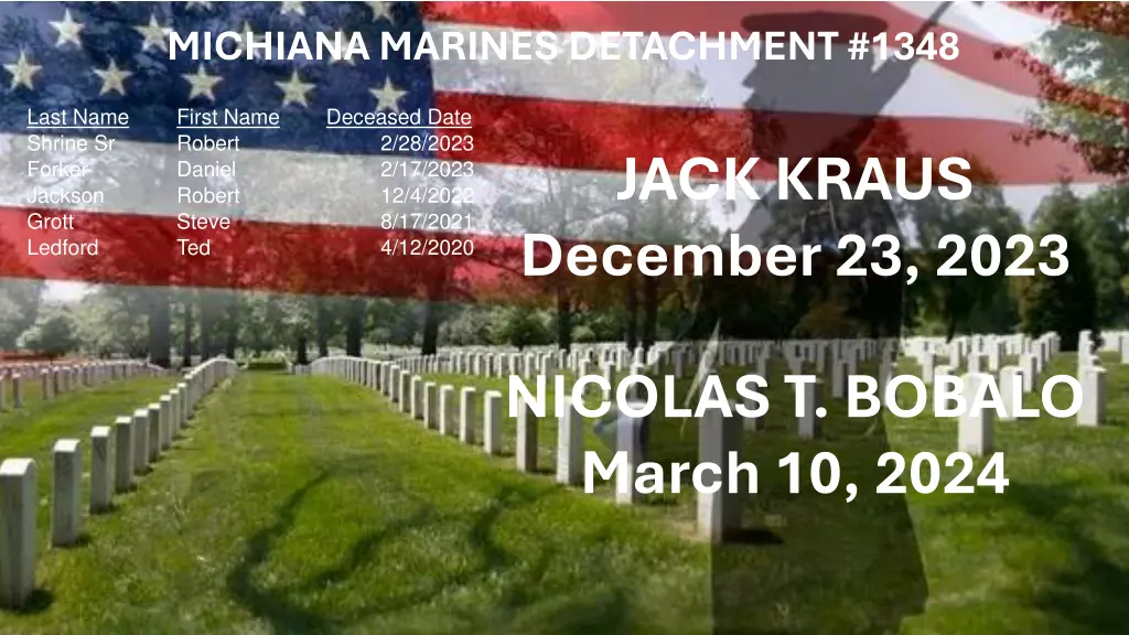 michiana marines detachment 1348