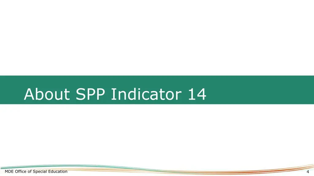 about spp indicator 14