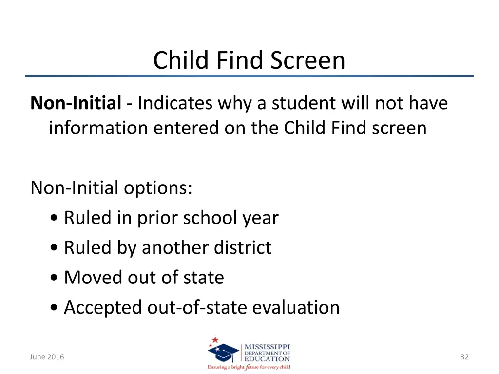 child find screen 2