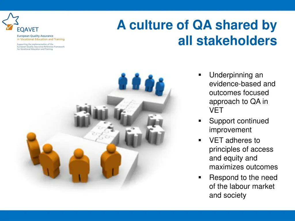 a culture of qa shared by all stakeholders