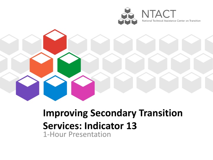 improving secondary transition services indicator