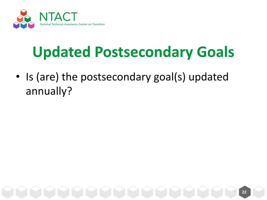 updated postsecondary goals 1