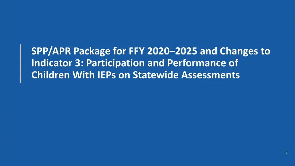 spp apr package for ffy 2020 2025 and changes