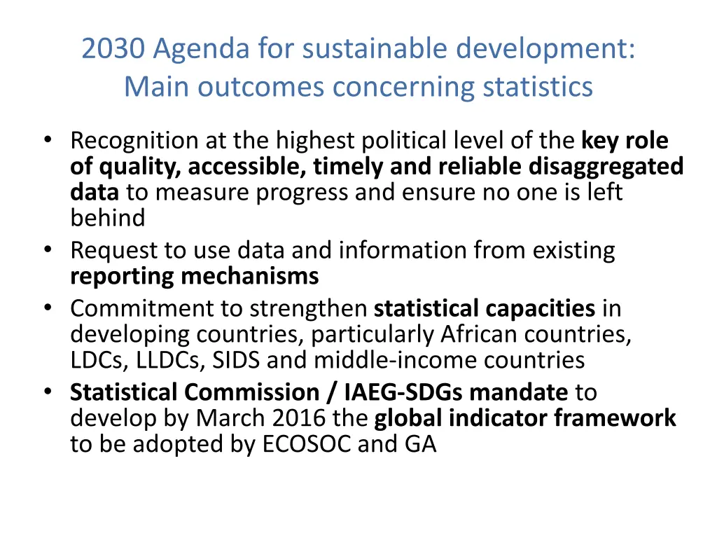 2030 agenda for sustainable development main