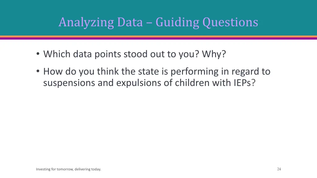 analyzing data guiding questions