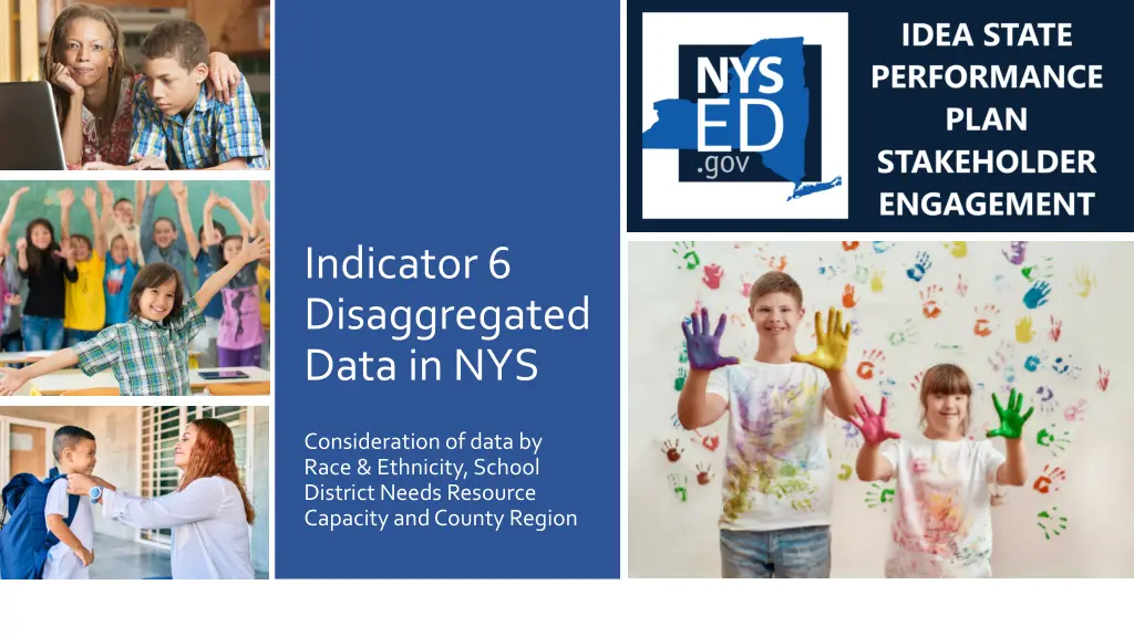 indicator 6 disaggregated data in nys