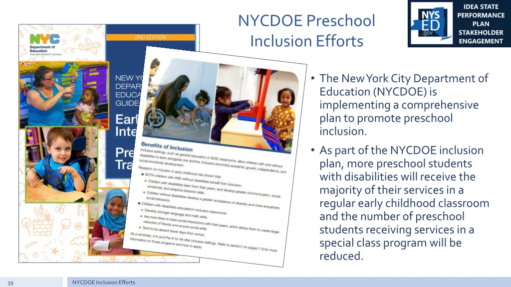 nycdoe preschool inclusion efforts