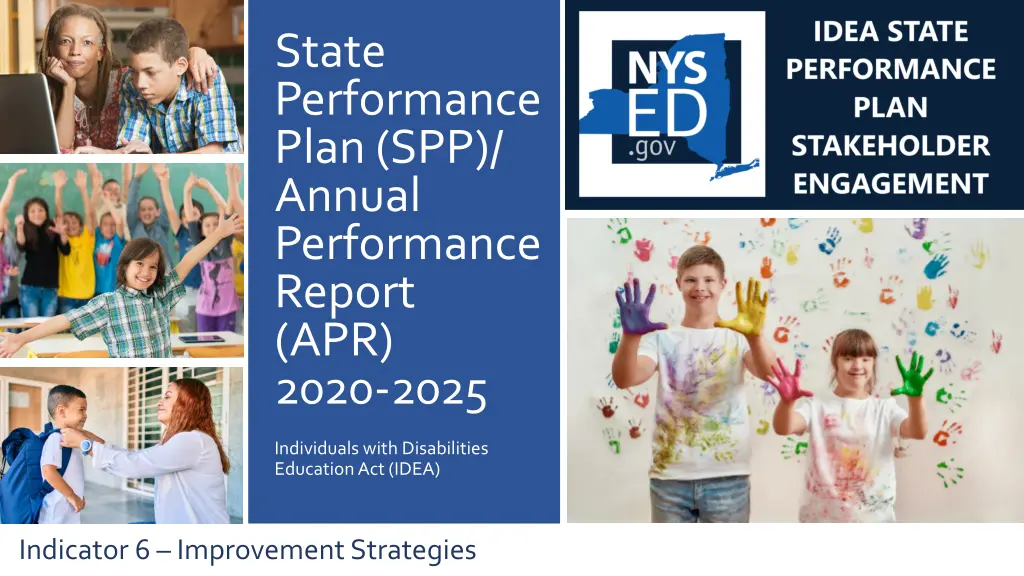 state performance plan spp annual performance 1