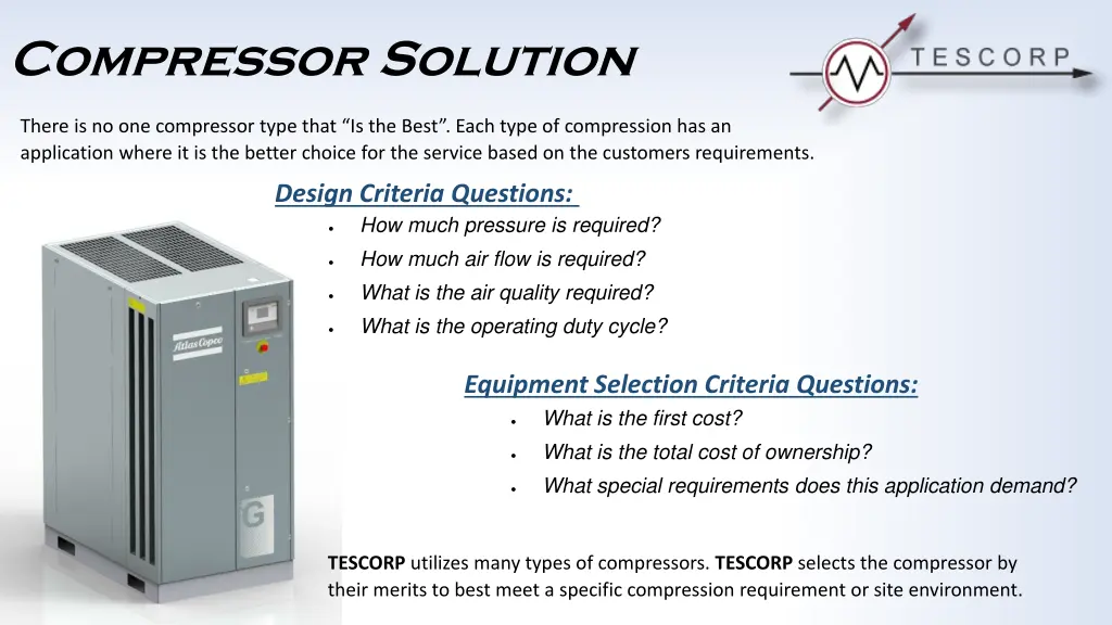 compressor solution