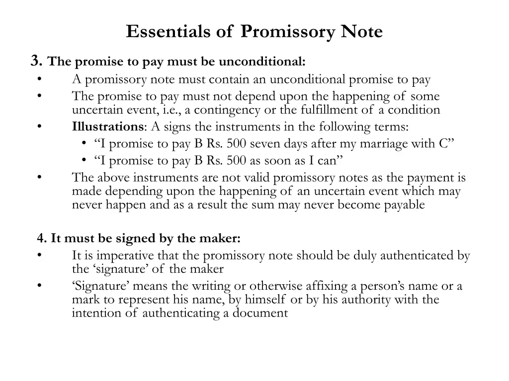 essentials of promissory note 2